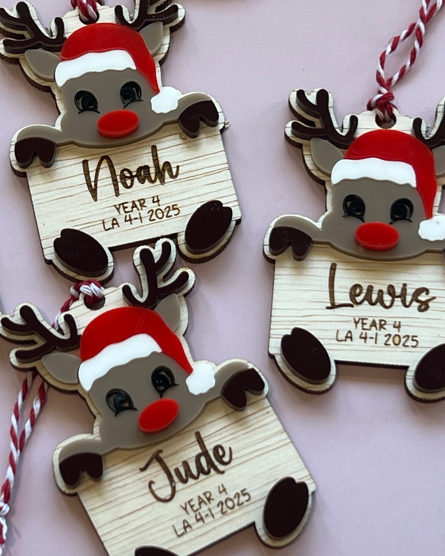 DIY Classmates Reindeer Ornaments Kit