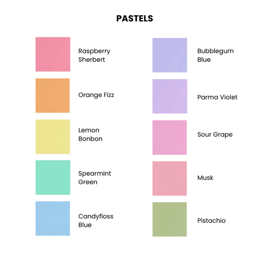 3D Pastel Acrylic Bag Tag