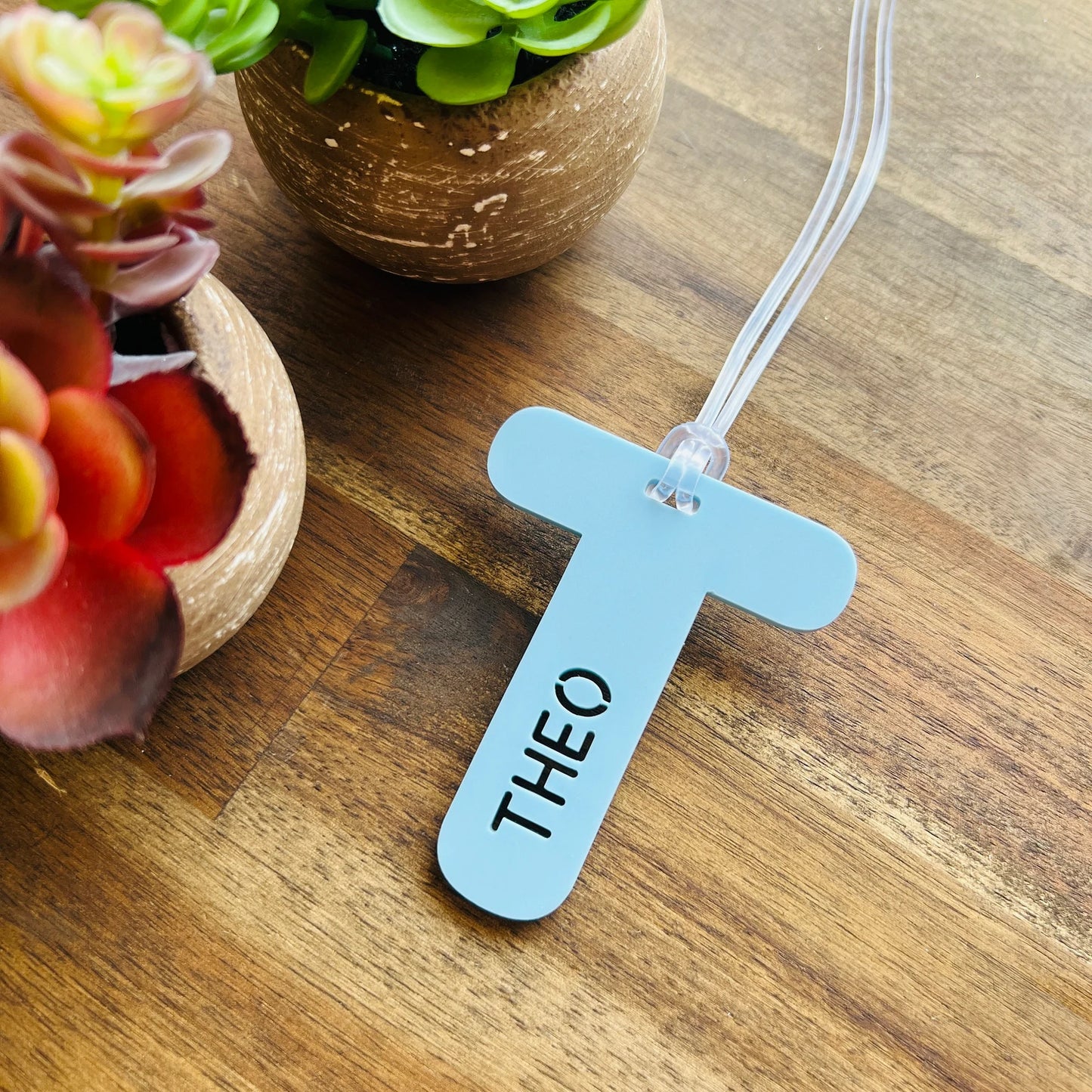 Capital Letter Bag Tag