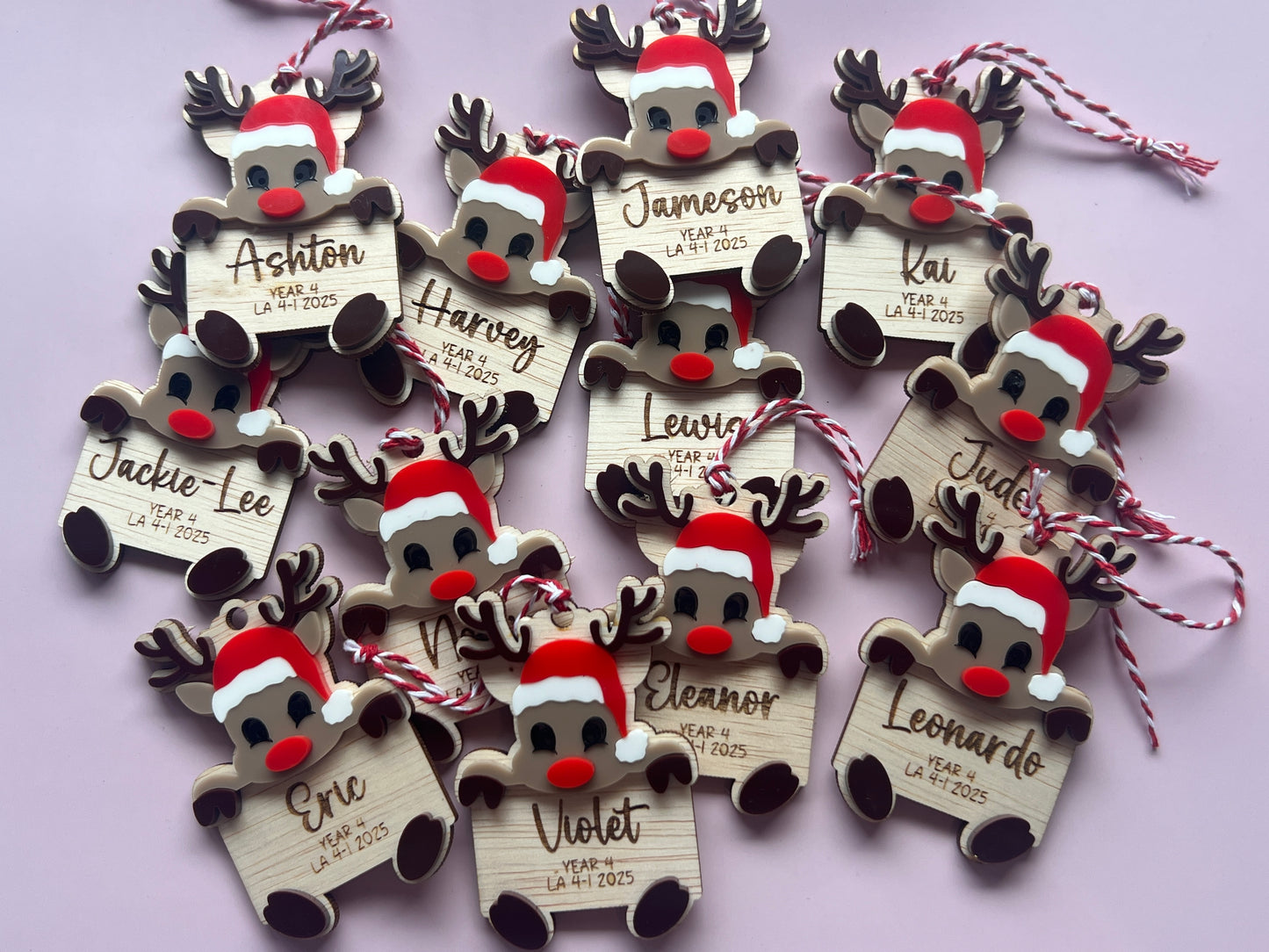 DIY Classmates Reindeer Ornaments Kit