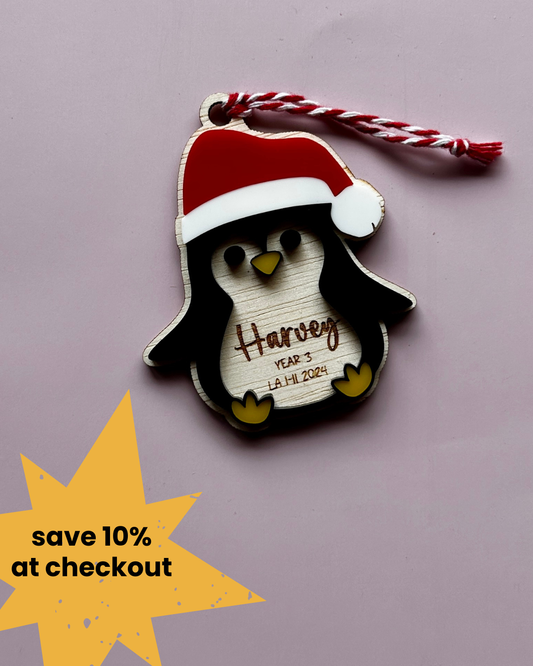 DIY Classmates Penguin Ornaments Kit