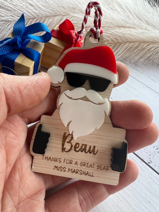 DIY Classmates Santa Ornaments Kit